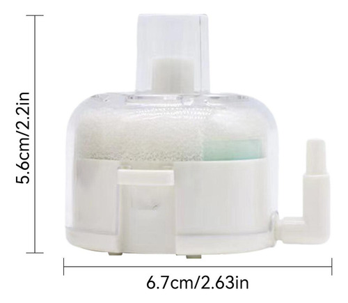 Fjl Mini Filtro De Esponja Para Acuario Filtro Para Pecera
