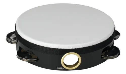 comprar Remo Economy Tambourin 8'' Pandero De Sonajas Simples Color Blanco