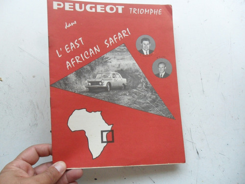 Peugeot 403 404 Folleto No Manual  1963 Safari Africa