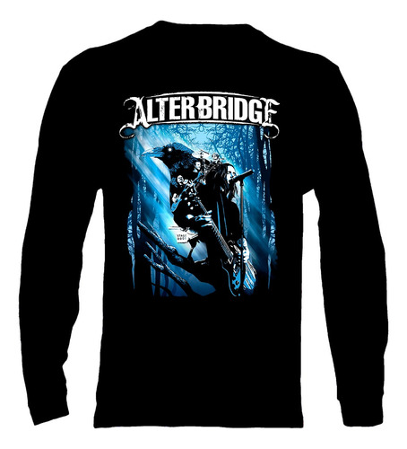 Polera Manga Larga Alter Bridge - Ver 08 - Vale Gamess