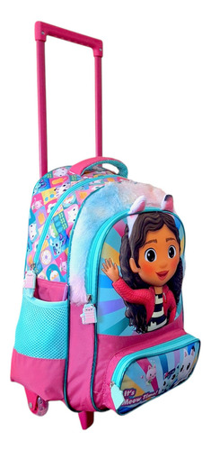 Mochila Grande Con Ruedas La Casa De Gabby Primaria Pilec