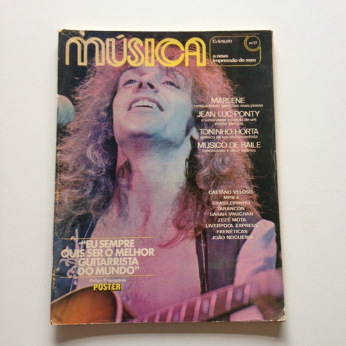 Revista Música Peter Frampton Marlene Jean Luc-ponty Cc787