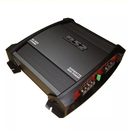 Imagen 1 de 5 de Potencia B52 Race 602 600wts 2 Canales P/ Driver Woofer