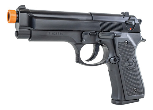 Airsoft Beretta M92 Kwc Mola 6.0 + 600 Bbs Alumínio + Óleo