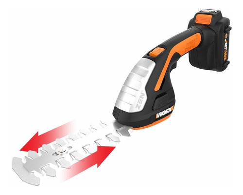 Worx Wg801 Recortadora De Goma (20 V Batería Y Cargador) Col