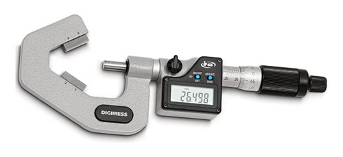 Micrômetro Externo Digital Batentes Em V 5-20mm(3 Cortes)