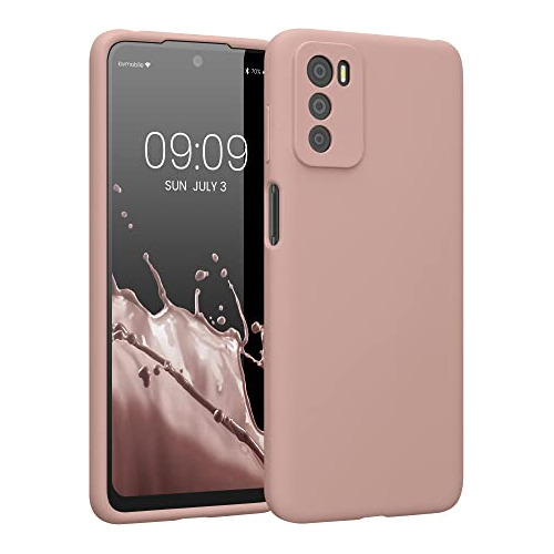 Funda Para Motorola Moto G42 Dusty Rosa Tpu Silicon-02