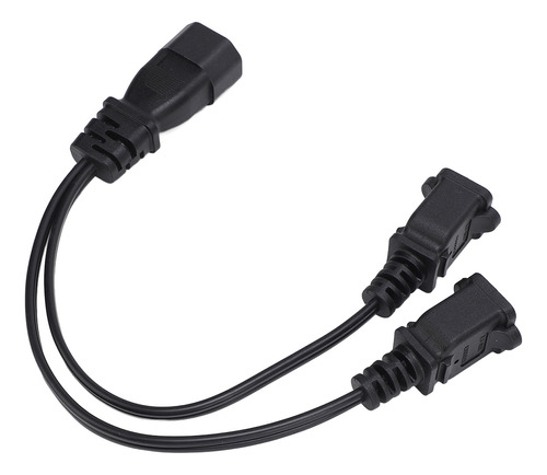 Cable De Alimentación En Y Splitter Iec320 C14 A 2 Nema 1 15