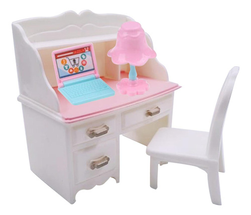 5 Set De Mobiliario De Oficina En Miniatura Para 5 Piezas