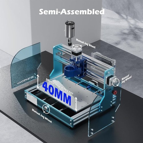 Genmitsu Fresadora Cnc 3018-prover V2, Cnc De Escritorio Par