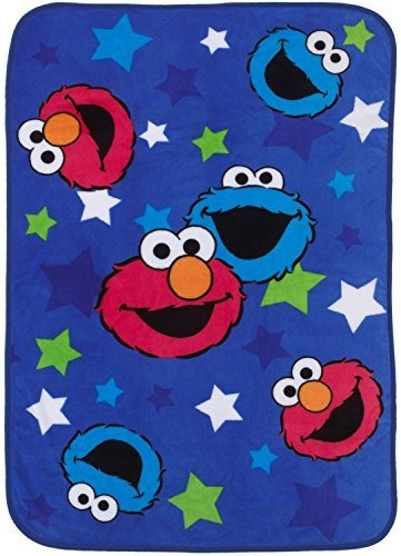 Manta Para Niños Pequeños De Sesame Street Monster Para Ni