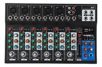 Comprar Mesa De Mezclas De Sonido Mixer Professional 7 Canales Bt Us