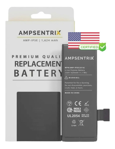 Bateria Ampsentrix Marca Condicion Compatible iPhone 5se