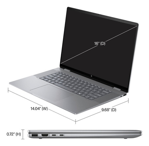 Laptop Hp Envy 2-en-1 16 Touch Amd Ryzen5 8gb Ram 512gb Ssd