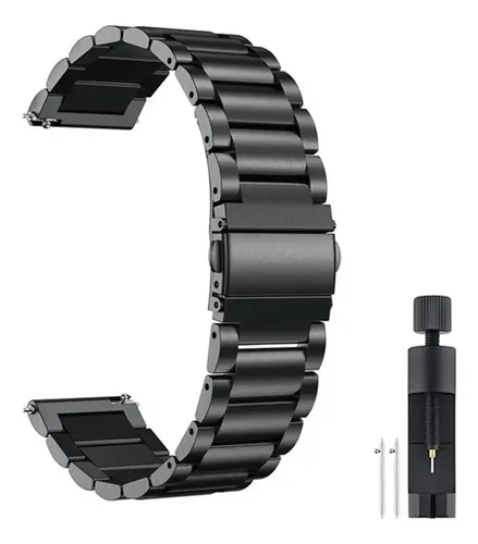 Pulseira 22mm Metal Elos Inox Para Smartwatch Zl02 Pro | MercadoLivre