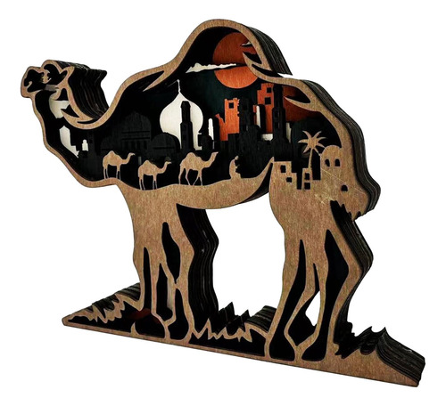 Decoración De La Estatua Del Camello, Ornamento Del