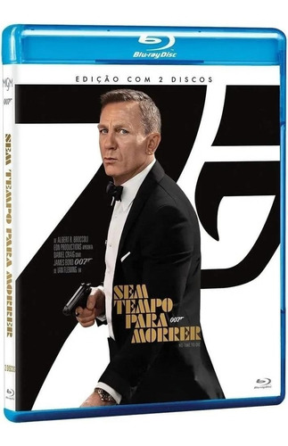 Imagem 1 de 1 de 007 - Sem Tempo Para Morrer - Blu-ray Duplo - Daniel Craig