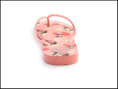 Imagem 2 de 4 de Chinelo Havaiana Slim Disney Rosa Tamanho 37/38