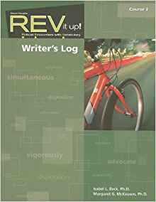 Rev It Up! Writers Log Grade 7 Course 2