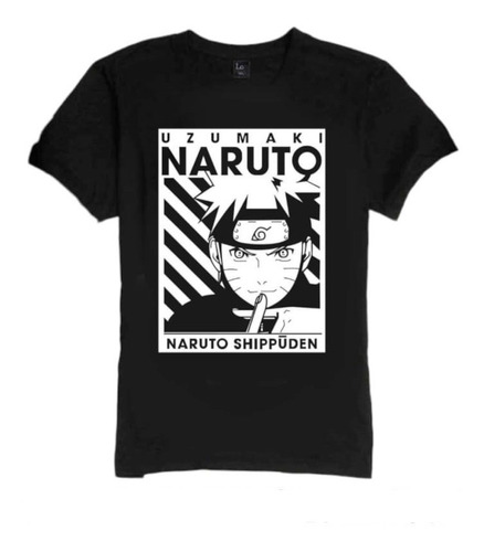 Remera Naruto Uzumaki Unisex Excelente Calidad