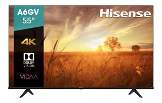 Smart TV Hisense 55A6GV LED Vidaa 4K 55"