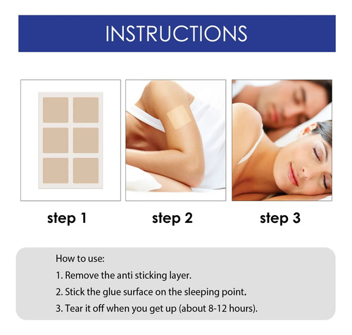 Parche Para Dormir De Cuidado Personal, Parche De Ayuda Para
