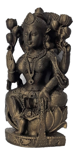 Figura De La Diosa Hindú Lakshmi 20cm