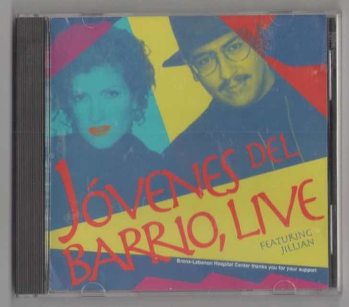 Jóvenes Del Barrio. Live. Cd Original Usado. Qqh. Ag.