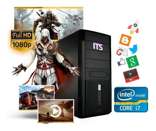 Pc Armada Core I7 8generac 16 G Ram Ssd 480 W10 Office