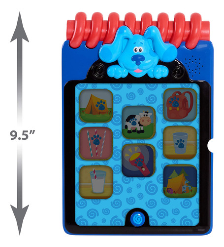 Cuaderno Interactivo Blue S Clues Juguete Con Luces Y Sonido