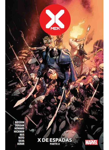 X-men 23 X De Espadas Parte 02, De Tini Howard. Serie X-men Editorial Panini Marvel Argentina, Tapa Tapa Blanda, Edición 1 En Español, 2023