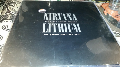 Nirvana Lithium (dirty Funker Remix) Vinilo Maxi Promo 2004