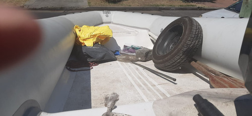 Semirigido Sin Uso Con Motor Jhonson 35 Mide 4.60 Metros .
