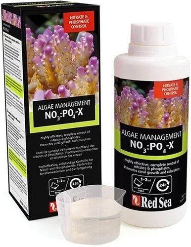 Suplemento Red Sea No3:po4-x 1l Redutor De Nitrato E Fosfato