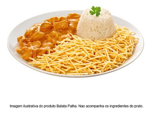 Batata Palha Tradicional 120g Batata Palha Crocante 120g