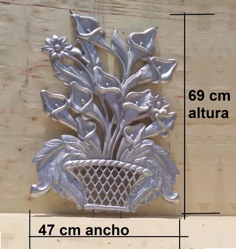Figura De Herreria Adorno Alcatraz Maceta Flores Aluminio en venta en San  Felipe Guanajuato por sólo $ 1,  Mexico