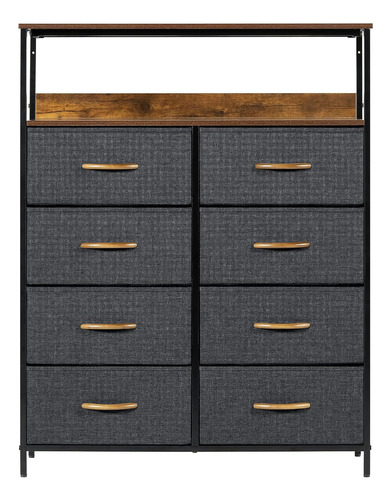 Dresser For Bedroom With Shelves, Chest Of Drawers For Bedro