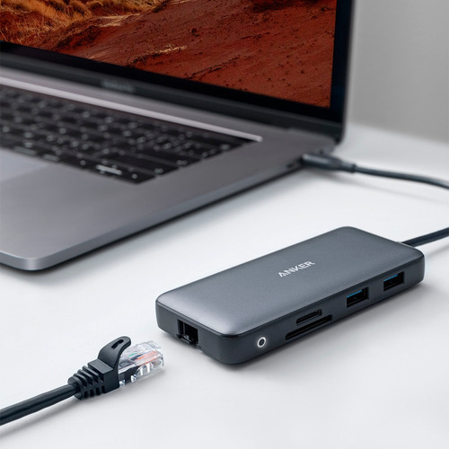 Anker Hub Usb C Powerexpand+ 8 En 1 Usb C Data Hub Adaptador