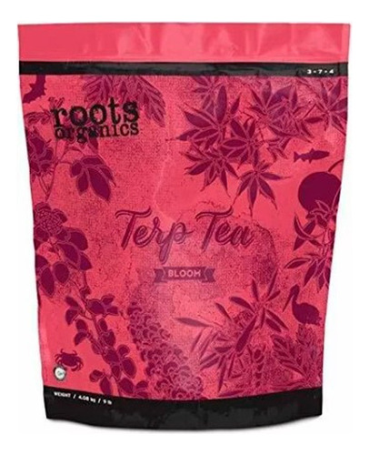 Fertilizante Orgánico Roots Organics Terp Tea Bloom - 9 Lb