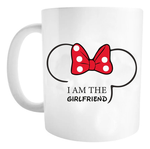 Taza Minnie Mouse #8 Blanco Minnie Mouse 8