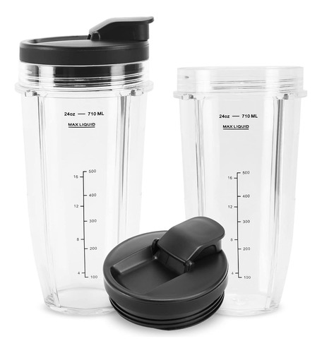 Vaso De Repuesto Ninja Para Licuadora, Pack X2 Feilifan