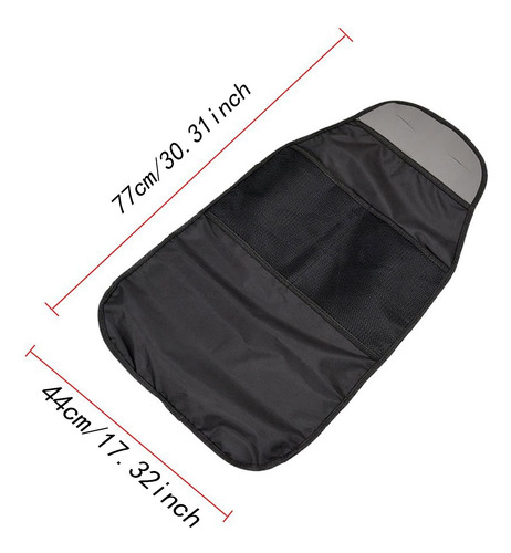 De Asiento Trasero Cubierta Del Asiento Con Bolsillo