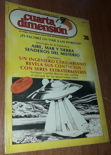 Revista Cuarta Dimension N°36  Octubre De 1976