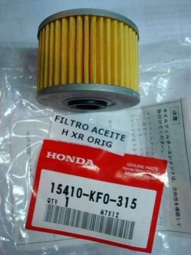 Pack X10 Filtro Aceite Original Honda Tornado-twister-falcon