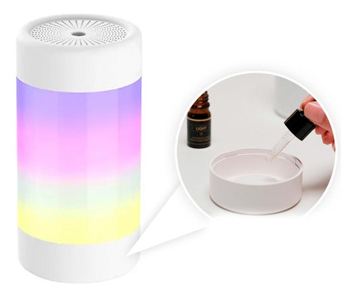 Difusor Humidificador Multicolor Luz Led Aromaterapia Dq119