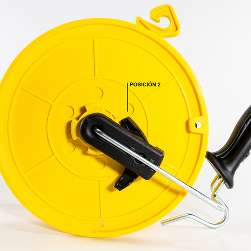 Carretel Vacio P/ Hilo Cinta Electroplastico C/ Manija -mini