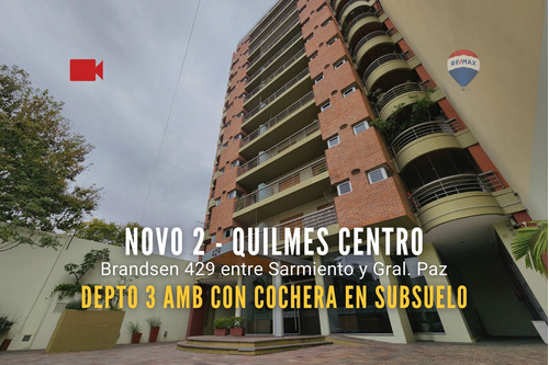 Venta Depto 3 Amb C/ Cochera Y Baulera Quilmes