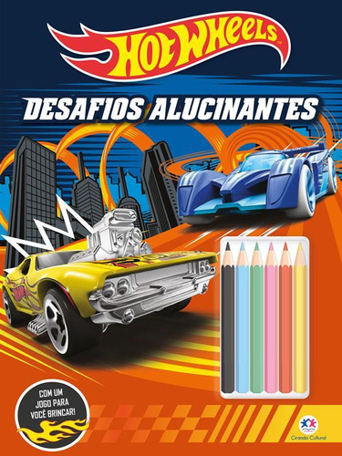 Livro Hot Wheels - Desafios Alucinantes