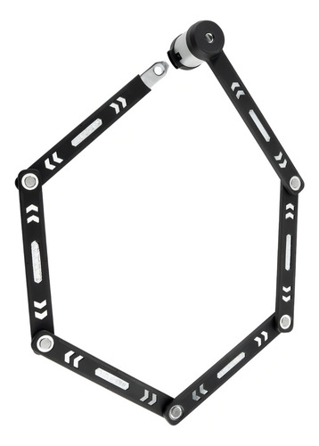 Candado Kryptonite Kryptolok 610 Linga Plegable Bici Color Negro