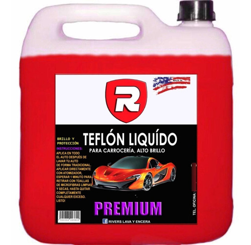 Teflon Liquido Tipo Cera, 5l Envio Gratis Promoción!!!